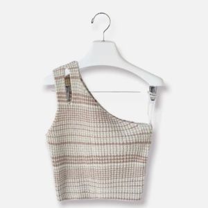 New Urban Outfitters Kandi Asymmetrical Top Tank One Shoulder XS